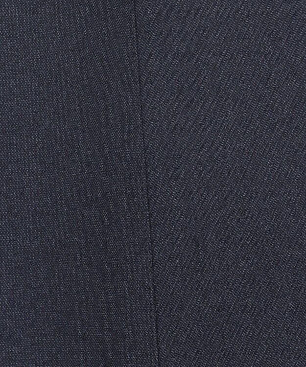 J.PRESS LADIES S 【洗える】LANATEC シャークスキン&ヘリンボーン スカート ネイビー系