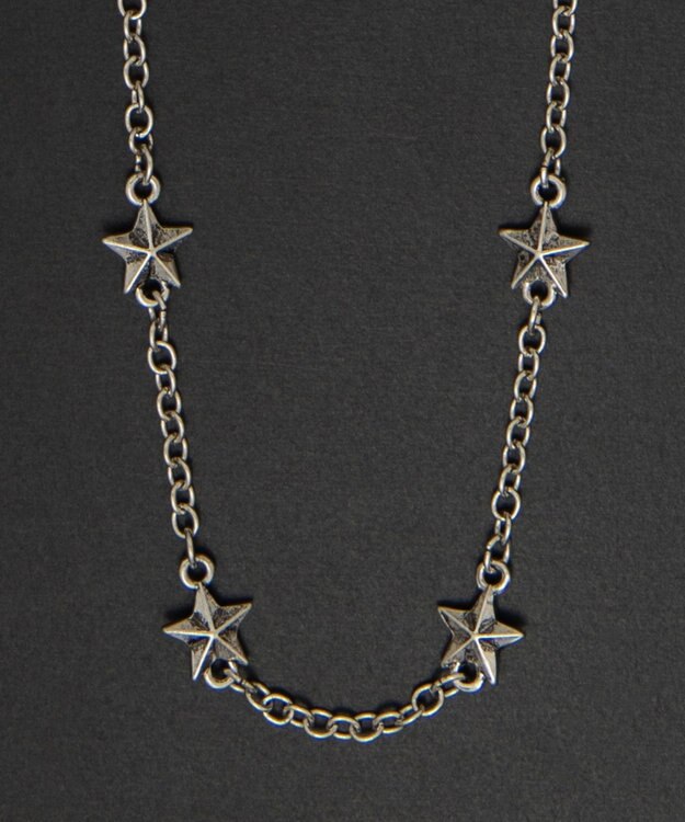 WEGO Mモチーフチェーンネックレス 柄1