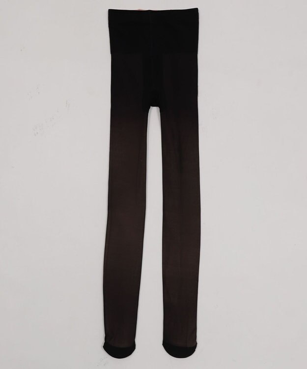 WEGO 【暖かい】フェイクタイツ裏起毛 ブラック