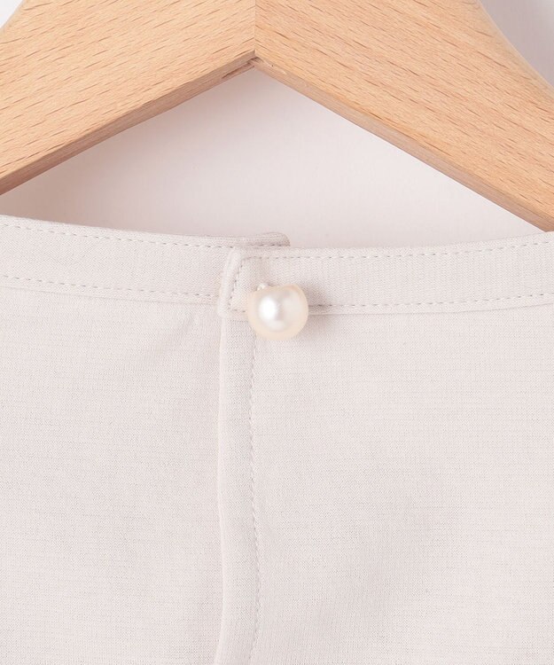 組曲 【人気につき新色追加！】チュールスリーブ カットソー ベージュ系