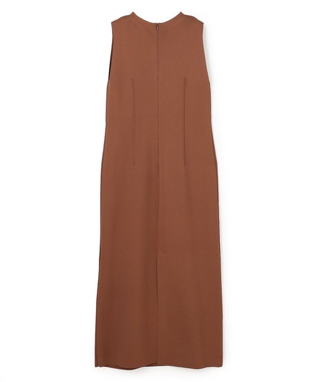 BEIGE， LABRADO / ダーツニット ロングワンピース Brown