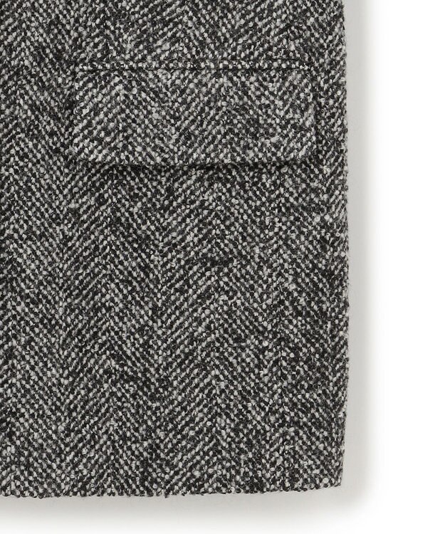 BEIGE， 【VERY 2月号掲載】SOLEIL / オーバーサイズツイードジャケット Monotone