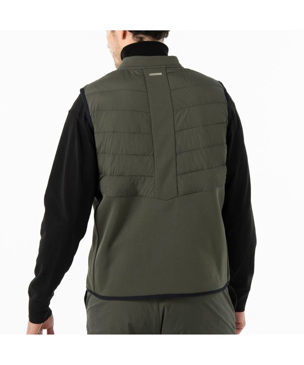 ZERO HALLIBURTON 中綿ハイブリットベスト ZHG-M5A2a 85108 カーキ