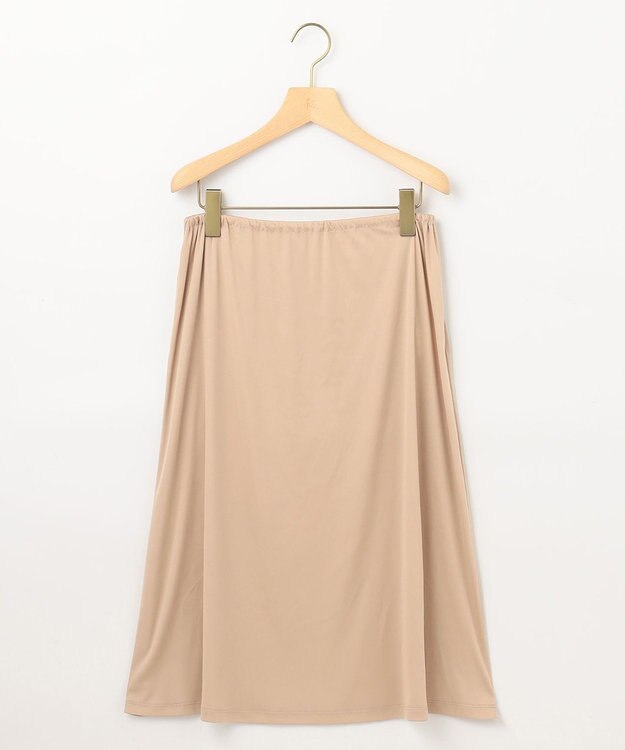 組曲 S 【WEB限定】フラワーボーダージャガードプリント ワンピース アプリコットベージュ系5