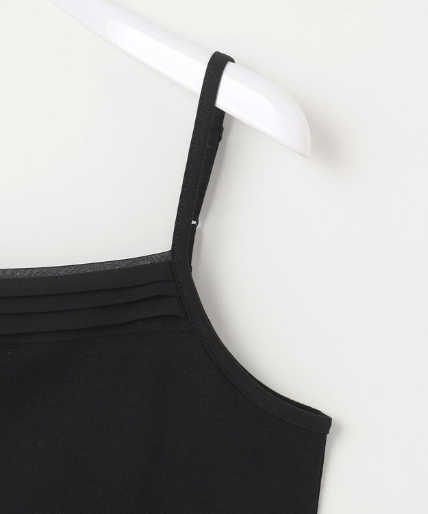 ANY SIS 【吸水速乾・UVケア・接触冷感】コンフォートジャージー キャミソール ブラック