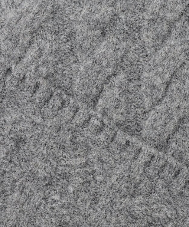 ANY SIS 【2WAY】ケーブルベストSETニット ワンピース チャコール