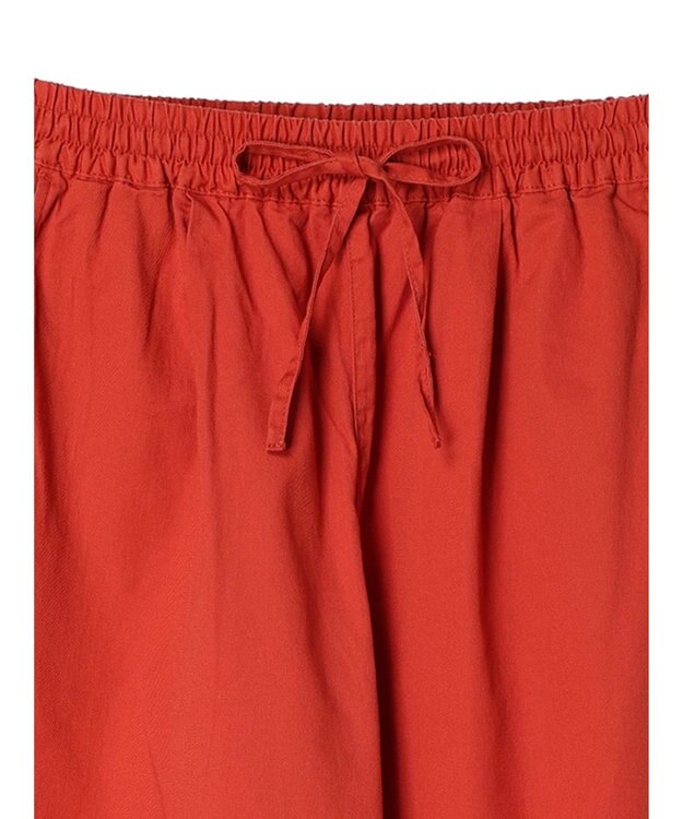 Green Parks イージーワイドパンツ Red