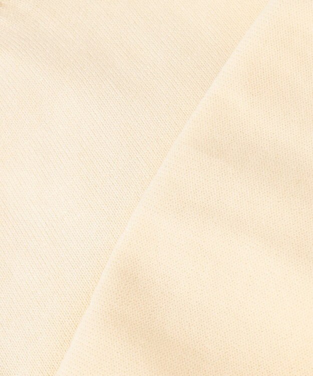 Feroux 【美人百花7月号掲載】チュールコンビパフスリーブ ニット アイボリー系