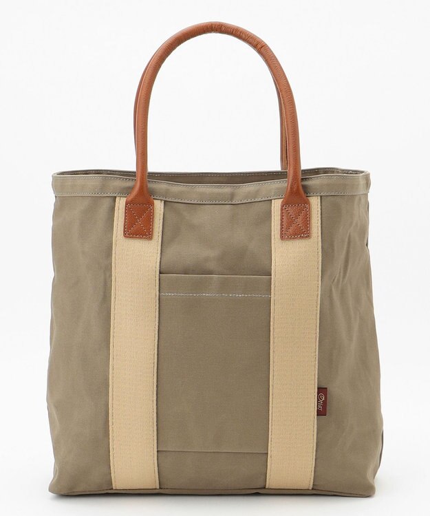 UNBILLION Otias 9号キャンバスパラフィン加工トート グレー