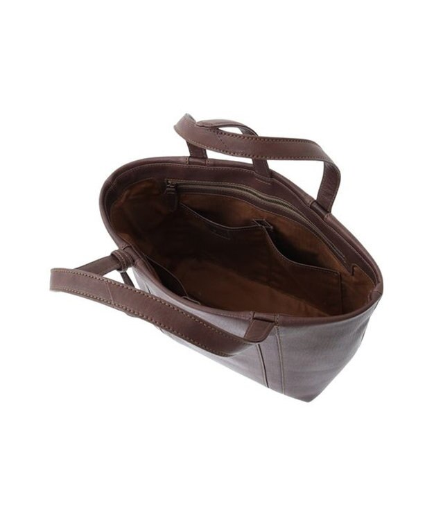 genten 【新型】ゴートベーシック ハンドバッグ グレー