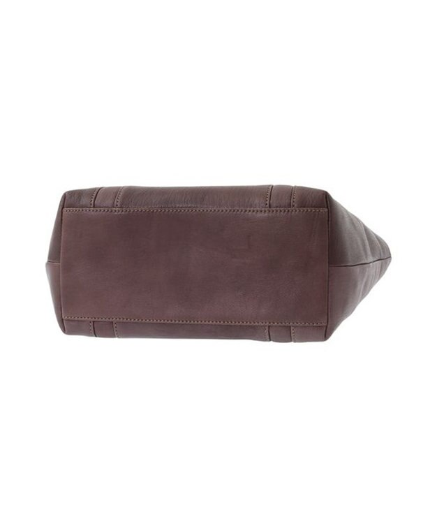 genten 【新型】ゴートベーシック ハンドバッグ グレー