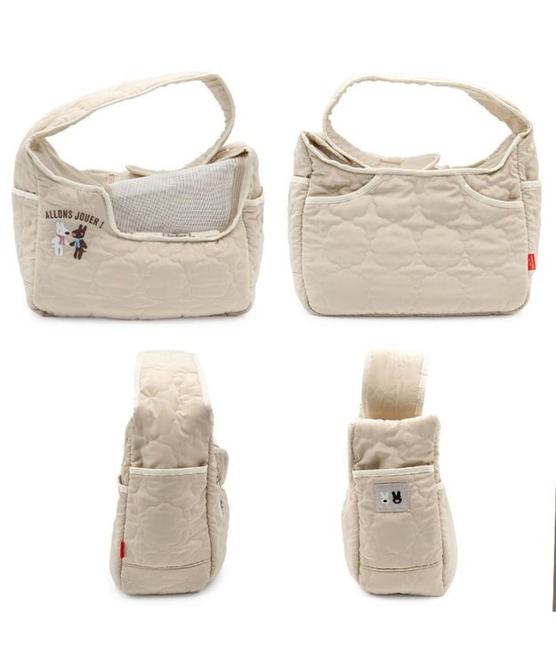 PET PARADISE リサとガスパール キルト スリング Ｓ ベージュ