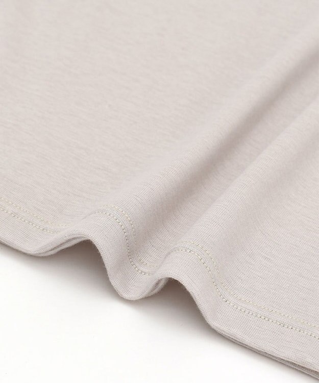 WACOAL MEN インナー　綿100％　洗濯してもやわらかさ続く　毛玉になりにくい　3分袖　クルーネック　/ワコールメン　WL5023 ベージュ