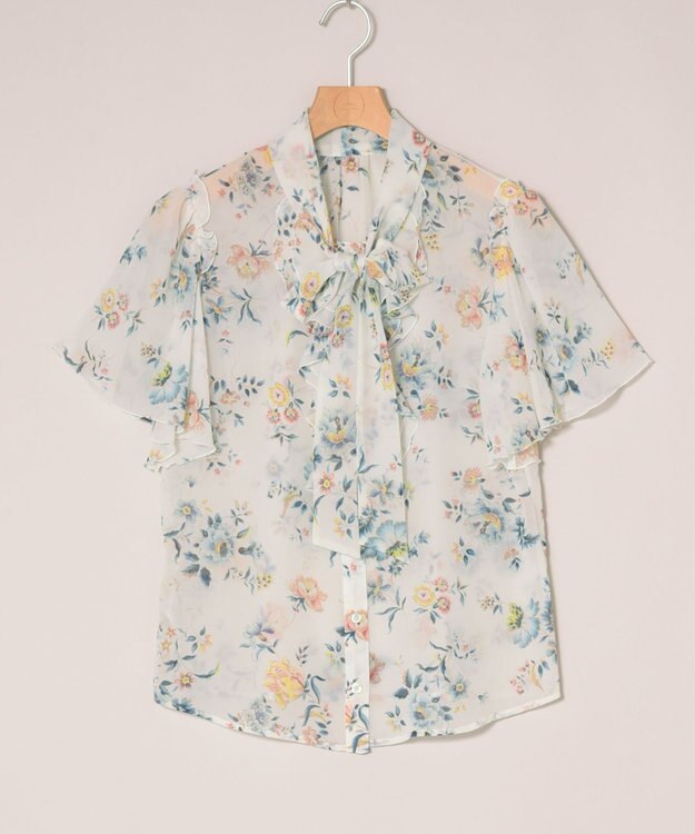 ONWARD Reuse Park 【組曲】ブラウス秋冬 オフホワイト