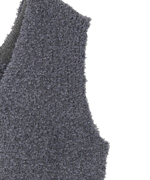 AMERICAN HOLIC テープヤーンバックシャンベスト Charcoal Gray