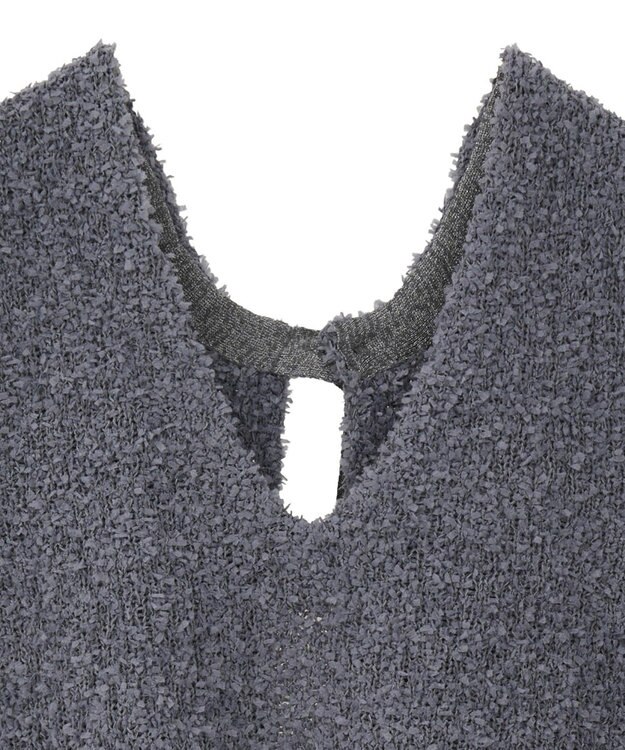 AMERICAN HOLIC テープヤーンバックシャンベスト Charcoal Gray