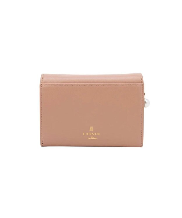 LANVIN en Bleu イエナ 2つ折り中Lファスナー財布 ピンク