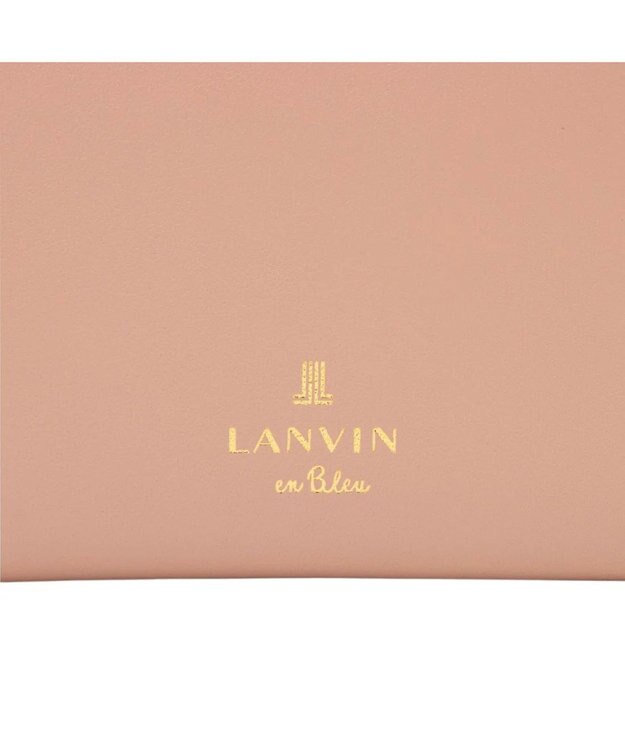 LANVIN en Bleu イエナ 2つ折り中Lファスナー財布 ピンク