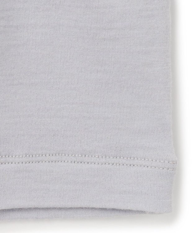 JOSEPH HOMME クリアウールジャージー　モックネック ライトグレー系