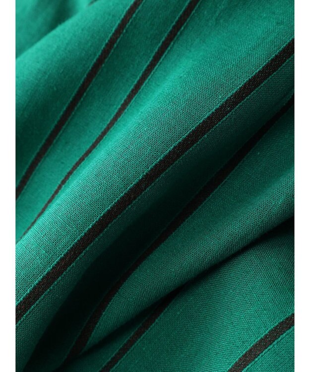 AMERICAN HOLIC リネンブレンドストライプマーメードスカート Stripe Green