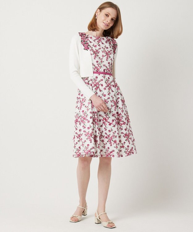 TOCCA 【キャンセル分販売！・洗える！】CAROUSEL ROSE  ボレロ オフ系