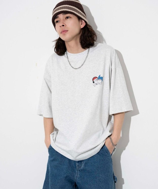 WEGO 【ユニセックス着用ITEM/MLサイズ展開】別注PIRAKOグラフィックT（S） グレー