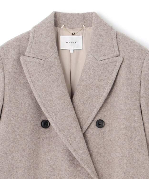 BEIGE， LAIRES / チェスターコート Taupe