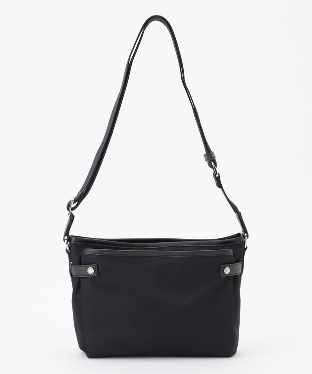 LA BAGAGERIE 【撥水ナイロン】ベーシックポシェット ブラック