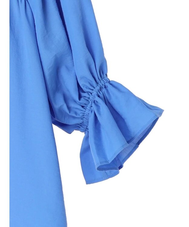 Green Parks キャンディスリーブブラウスチュニック Blue