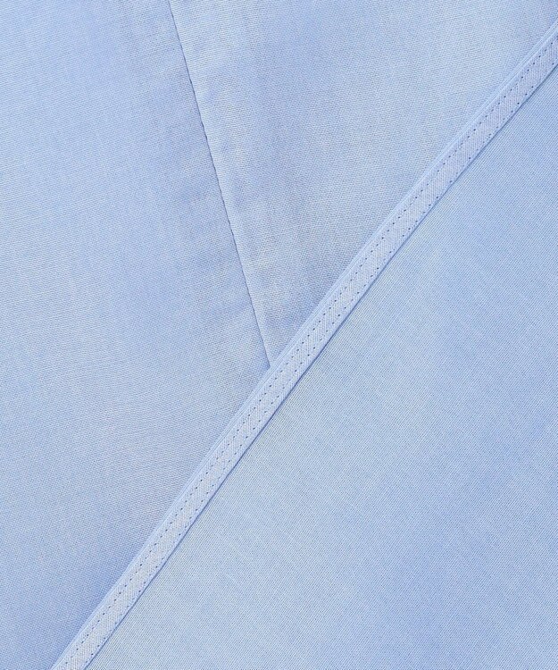 BEIGE， 【洗える】PLUMERIA / コットンシアーパフスリーブブラウス Sax