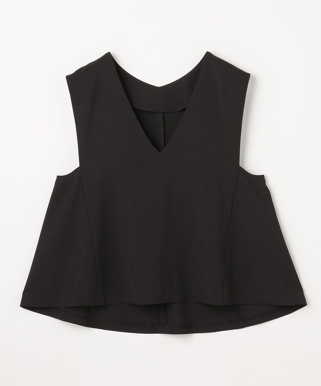 ANY 【2SET】ハンサムジレ×ワイドパンツセット ブラック