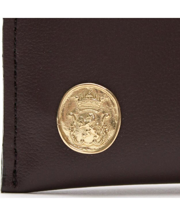 A.D.M.J. 【牛革】セブンティリリィ/オーガナイザーパース ブラウン