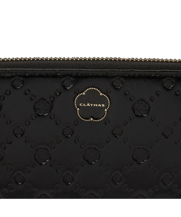 CLATHAS アクシオン ラウンド長財布 ブラック