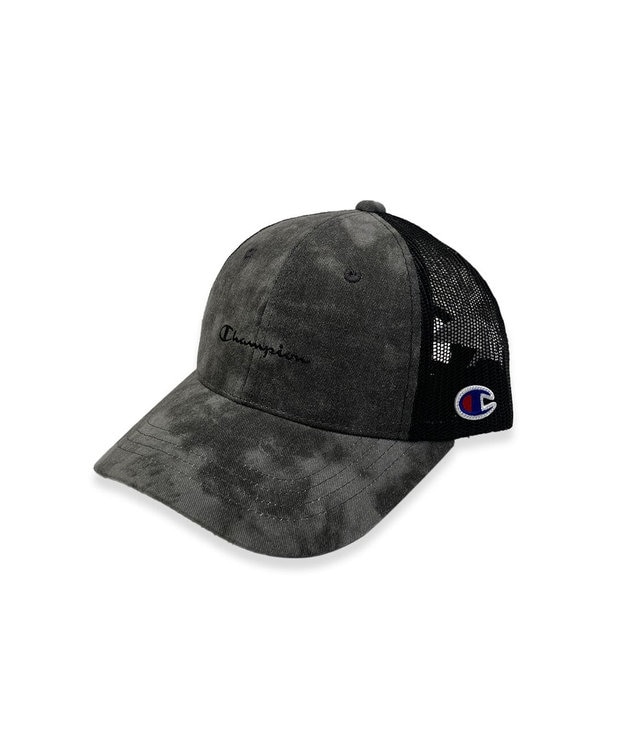 林八百吉商店 Champion　キッズ　タイダイメッシュキャップ ブラック