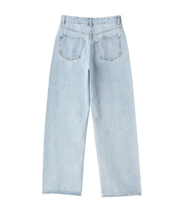YECCA VECCA ORGABITS切替ストレートデニム Light Indigo