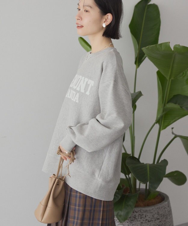 AMERICAN HOLIC FREMONT ロゴスウェットプルオーバー Light Gray Mixture