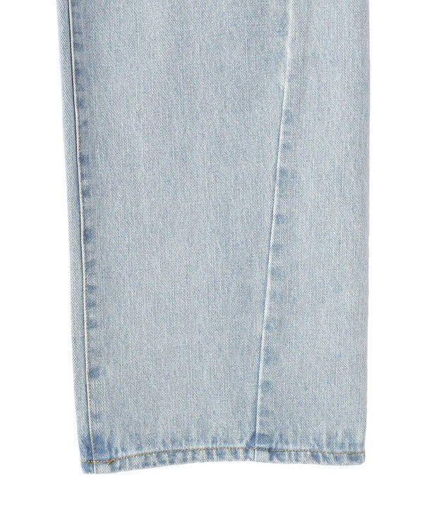 YECCA VECCA ORGABITS切替ストレートデニム Light Indigo