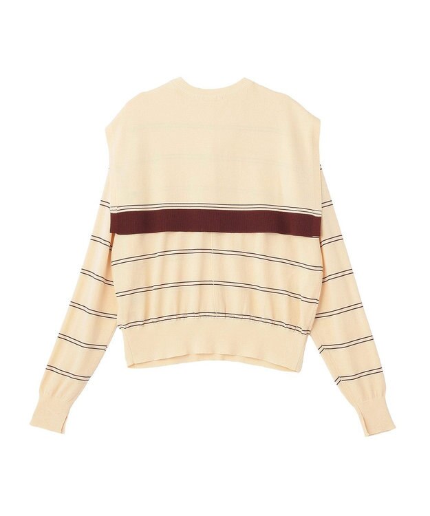 CRAFT STANDARD BOUTIQUE ニットストール+プルオーバー Border