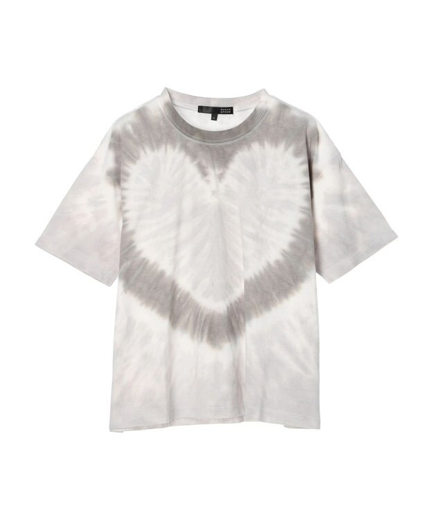 Green Parks ・ＳＵＧＡＲ　ＳＰＯＯＮ　ハートタイダイＴＥＥ Gray Beige