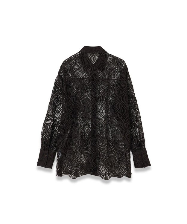 JOSEPH コードレース クロシェ　ブラウス Cocoa