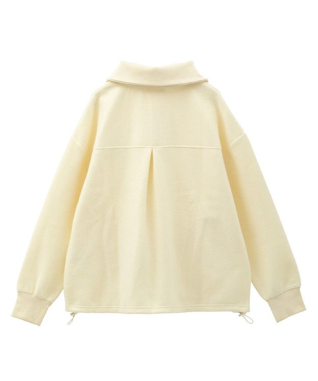 CRAFT STANDARD BOUTIQUE 起毛ハーフジッププルオーバー Ivory
