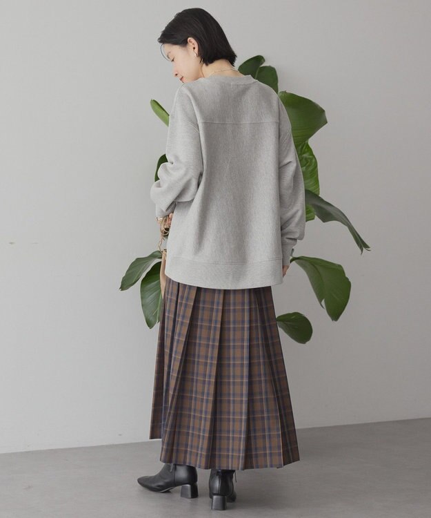 AMERICAN HOLIC FREMONT ロゴスウェットプルオーバー Light Gray Mixture