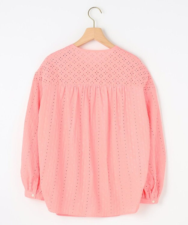 組曲 S エンブロイダリーレース ブラウス ピンク系