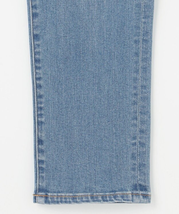 J.PRESS LADIES L 【洗える】BASIC STRETCH DENIM スキニー パンツ ダルブルー系