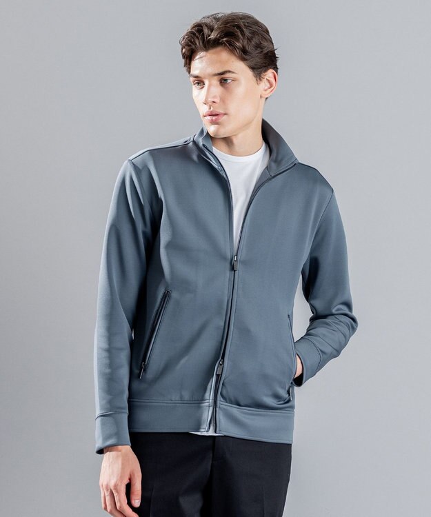 JOSEPH HOMME スキューバ ジャージー　トラックジャケット ダルブルー系