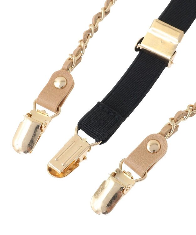 Green Parks ｅｖｅｒｙｗａｌｋ．チェーンＭＩＸサスペンダー Beige