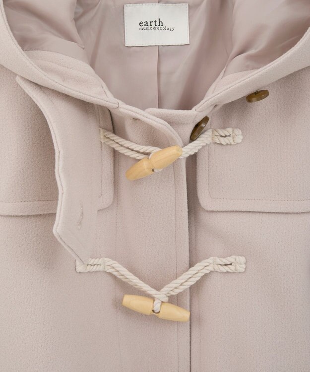 earth music&ecology ダッフルコート Light Beige