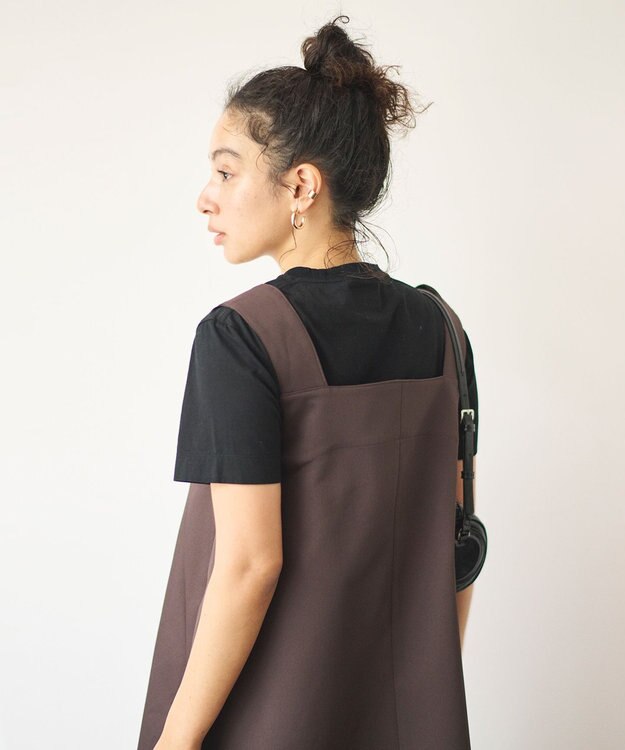 #Newans チュニックビスチェ ブラウン