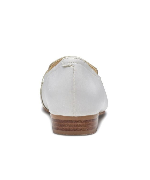 REGAL FOOT COMMUNITY 【リーガルレディース】F60N ビット付きモカシンシューズ フラットシューズ アイボリー