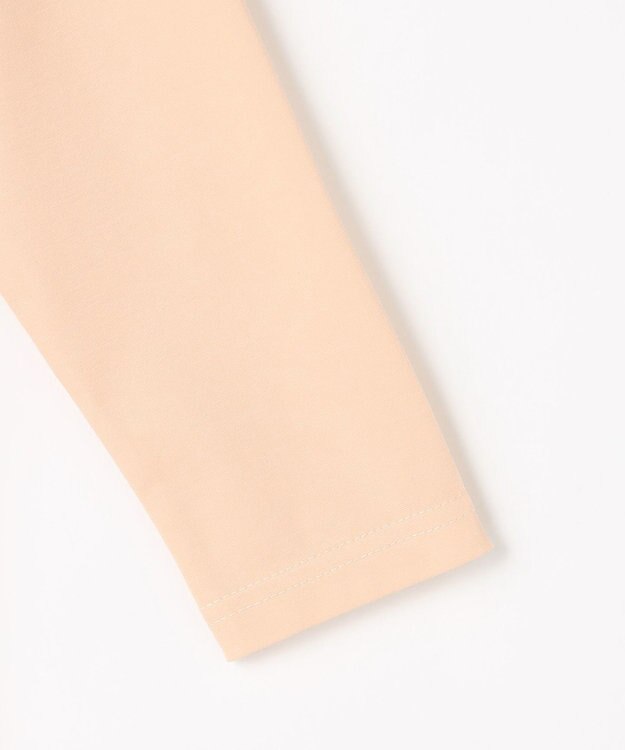 組曲 KIDS 【150-160㎝】サラリとフラワーモチーフ Tシャツ エクリュ